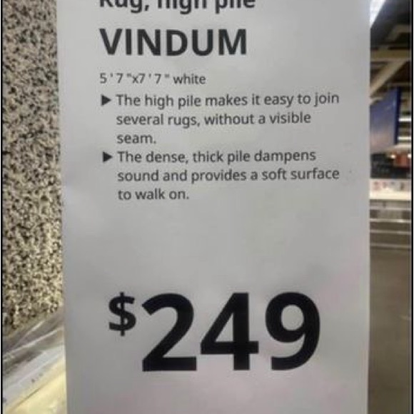 Living Room Rug - Picture 3 of 4